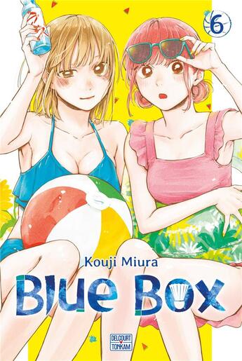 Couverture du livre « Blue box Tome 6 » de Koji Miura aux éditions Delcourt