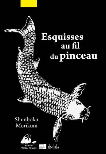 Couverture du livre « Esquisses au fil du pinceau » de Tachibana Morikuni aux éditions Picquier