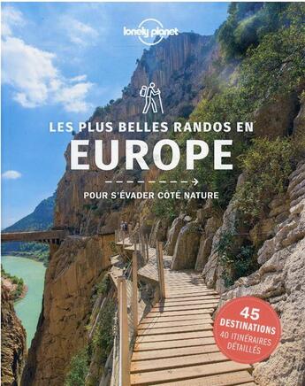 Couverture du livre « Les plus belles randos en Europe (édition 2021) » de Collectif Lonely Planet aux éditions Lonely Planet France