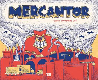 Couverture du livre « Mercantor » de Dauvergne/Be aux éditions L'oeuf