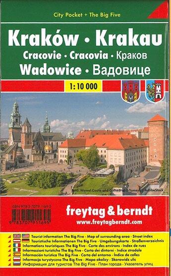 Couverture du livre « Krakow - wadowice » de  aux éditions Freytag Und Berndt