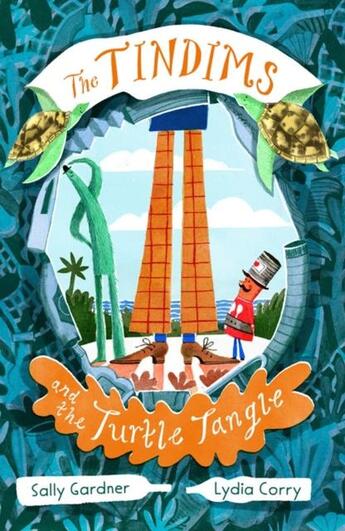 Couverture du livre « CAPTAIN SPOONS AND THE TURTLE TANGLE - THE TINDIMS » de Sally Gardner aux éditions Head Of Zeus