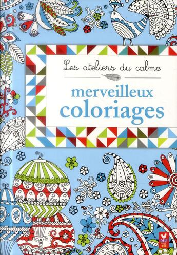 Couverture du livre « Merveilleux coloriages » de Davies Hannah aux éditions Deux Coqs D'or