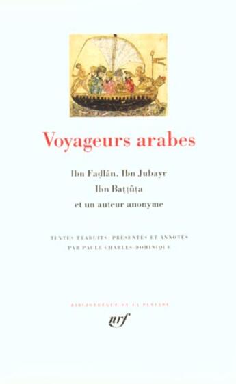 Couverture du livre « Voyageurs arabes » de  aux éditions Gallimard