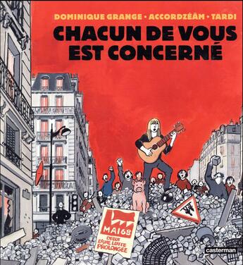 Couverture du livre « Chacun de vous est concerné » de Accordzeam et Jacques Tardi et Dominque Grange aux éditions Casterman