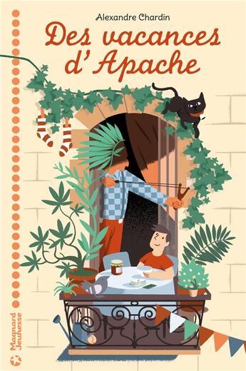 Couverture du livre « Des vacances d'Apache » de Alexandre Chardin aux éditions Magnard