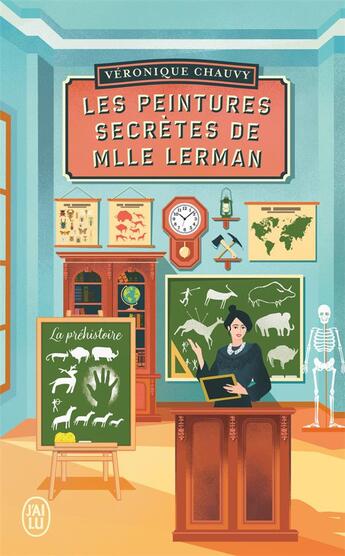 Couverture du livre « Les peintures secrètes de Mlle Lerman » de Veronique Chauvy aux éditions J'ai Lu