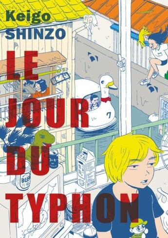 Couverture du livre « Le jour du typhon » de Keigo Shinzo aux éditions Le Lezard Noir