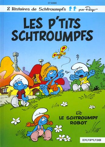 Couverture du livre « Les Schtroumpfs Tome 13 : les p'tits Schtroumpfs » de Peyo aux éditions Dupuis