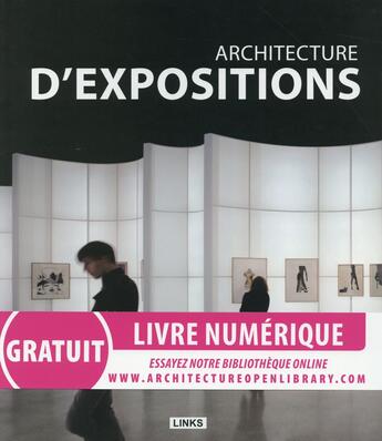 Couverture du livre « Architecture d'expositions » de Carles Broto aux éditions Links