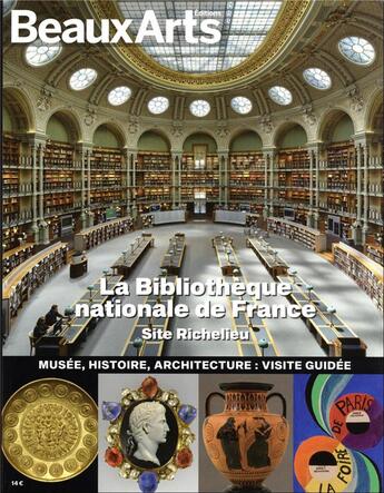 Couverture du livre « Bibliothèque nationale de France, sitre Richelieu » de  aux éditions Beaux Arts Editions