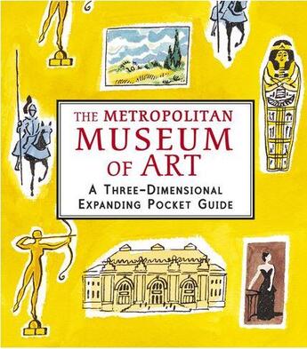 Couverture du livre « The metropolitan museum of art: a three-dimensional expanding pocket guide » de Sarah Mcmenemy aux éditions Walker Books