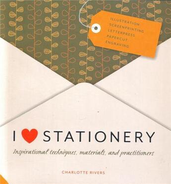 Couverture du livre « I love stationery » de Charlotte Rivers aux éditions Small Jacqui