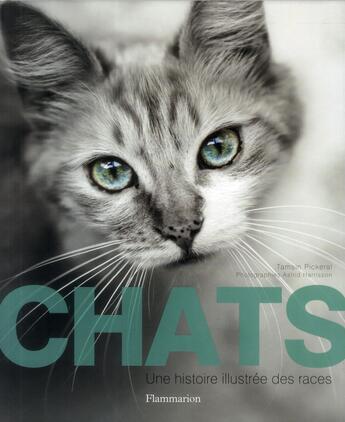 Couverture du livre « Chats ; une histoire illustrée des races » de Tamsin Pickeral aux éditions Flammarion