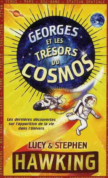 Couverture du livre « Georges et les trésors du cosmos t.2 ; l'apparition de la vie dans l'Univers » de Lucy Hawking et Stephen William Hawking aux éditions Pocket Jeunesse