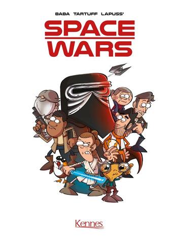 Couverture du livre « Space wars Tome 3 » de Baba et Tartuff et Lapuss' aux éditions Les 3 As