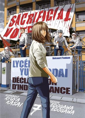 Couverture du livre « Sacrificial Vote Tome 7 » de Ryuuya Kasai et Edogawa Edogawa aux éditions Delcourt