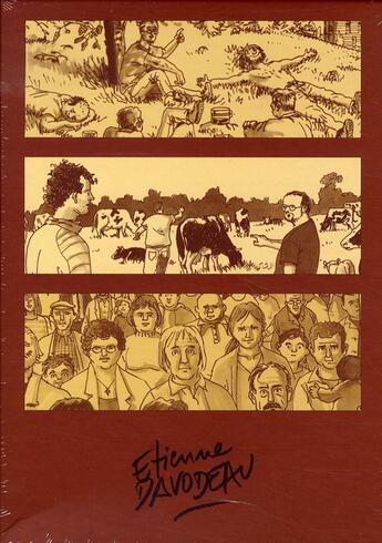 Couverture du livre « Coffret Davodeau ; quelques jours avec un menteur ; rural ; les mauvaises gens » de Etienne Davodeau aux éditions Delcourt