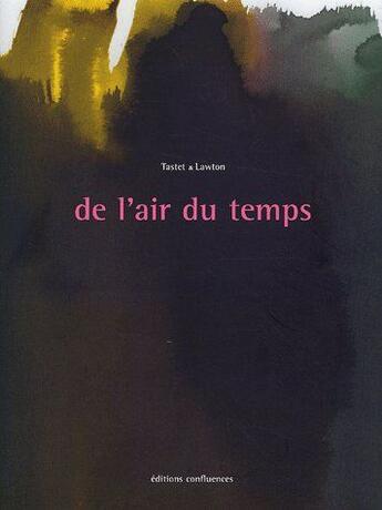 Couverture du livre « De l'air du temps » de  aux éditions Confluences