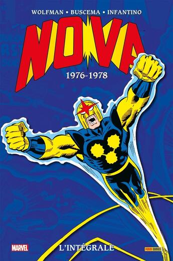 Couverture du livre « Nova : Intégrale vol.1 : 1976-1978 » de John Buscema et Carmine Infantino et Sal Buscema et Marv Wolfman aux éditions Panini