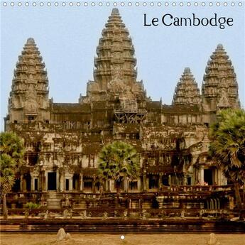 Couverture du livre « Le cambodge calendrier mural 2020 300 300 mm square - la richesse du cambodge avec s » de Krause Johanna aux éditions Calvendo