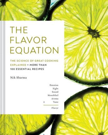 Couverture du livre « THE FLAVOR EQUATION » de Nik Sharma aux éditions Chronicle Books