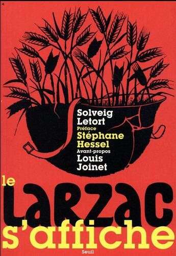 Couverture du livre « Le Larzac s'affiche » de Solveig Letort aux éditions Seuil