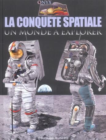 Couverture du livre « La conquete spatiale un monde a explorer » de Barnett Alex aux éditions Gallimard-jeunesse