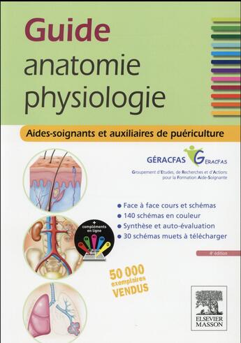 Couverture du livre « Guide anatomie et physiologie pour les as et ap » de Michel Joubard aux éditions Elsevier-masson