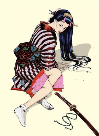 Couverture du livre « Etui Chanbara Tome 1 et 2 » de Robert Recchioni aux éditions Nouveau Monde