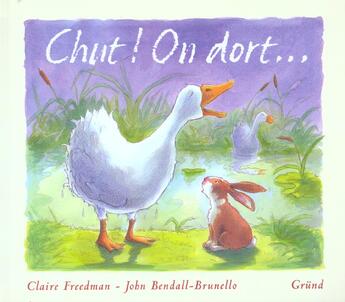 Couverture du livre « Chut On Dort » de Freedman Claire et John Bendall-Brunello aux éditions Grund