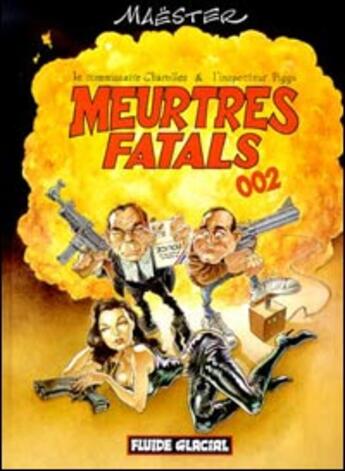 Couverture du livre « Meurtres fatals 002- t2 » de Maëster aux éditions Fluide Glacial