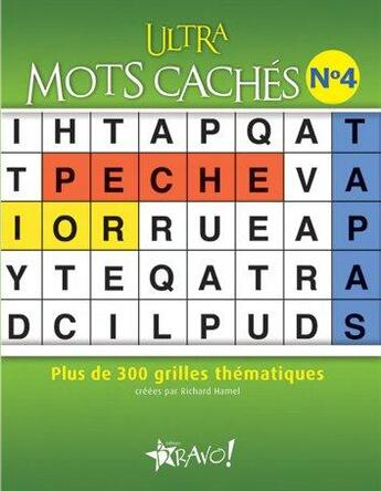 Couverture du livre « Ultra mots cachés t.4 » de Richard Hamel aux éditions Bravo