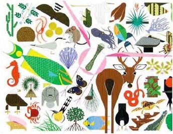 Couverture du livre « Charley harper's animal kingdom (popular edition) » de Todd Oldham aux éditions Ammo