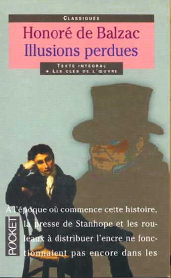 Couverture du livre « Les illusions perdues » de Honoré De Balzac aux éditions Pocket