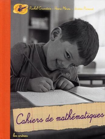 Couverture du livre « Cahiers de mathématiques » de  aux éditions Les Arenes