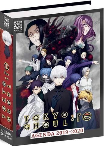 Couverture du livre « Tokyo ghoul : Re : agenda (édition 2019/2020) » de Sui Ishida aux éditions Ynnis