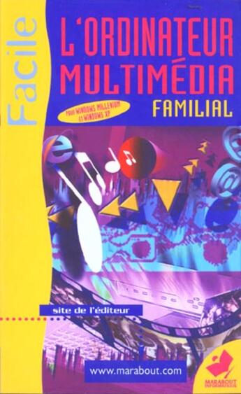 Couverture du livre « L'Ordinateur Multimedia Familial Facile » de Virga aux éditions Marabout