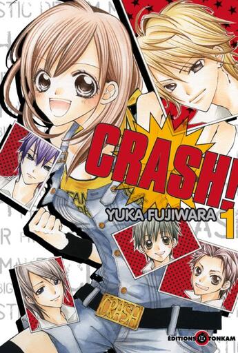 Couverture du livre « Crash Tome 1 » de Yuka Fujiwara aux éditions Delcourt