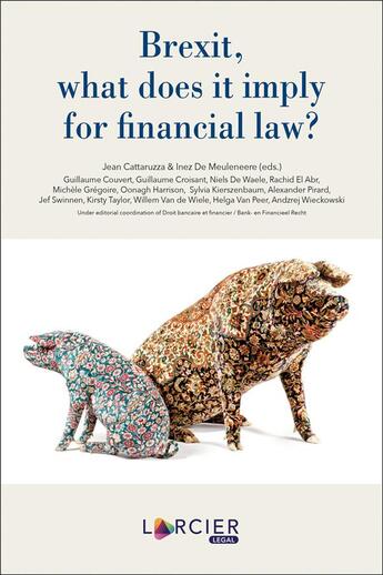 Couverture du livre « Brexit, what does it imply for financial law? » de Collectif et Jean Cattaruzza et Inez De Meuleneere aux éditions Larcier