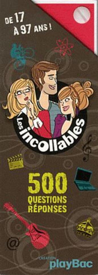 Couverture du livre « Incollables adultes ; nouveau pack » de  aux éditions Play Bac