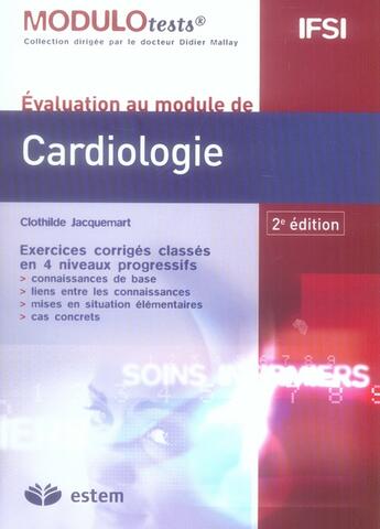 Couverture du livre « Cardiologie » de Didier Mallay aux éditions Vuibert