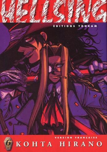 Couverture du livre « Hellsing Tome 6 » de Kohta Hirano aux éditions Delcourt