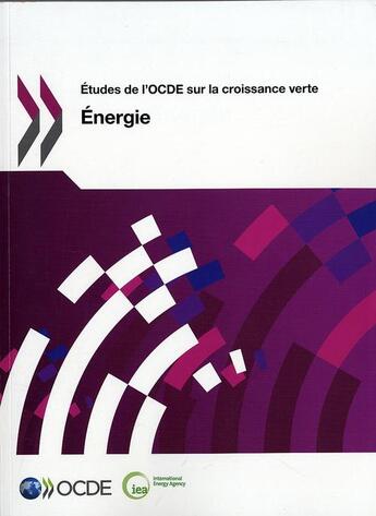 Couverture du livre « Études de l'OCDE sur la croissance verte ; énergie » de Ocde aux éditions Ocde