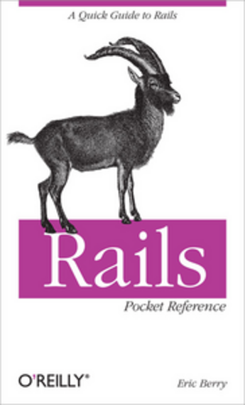 Couverture du livre « Rails Pocket Reference » de Eric Berry aux éditions O'reilly Media