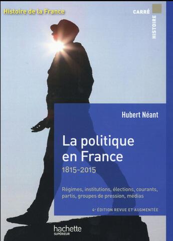 Couverture du livre « La politique en France ; XIXe-XXe siècles » de Dominique Borne et Hubert Neant aux éditions Hachette Education