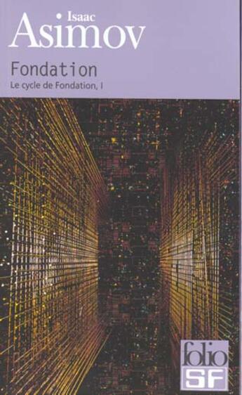 Couverture du livre « Fondation » de Asimov/Rosenthal aux éditions Gallimard