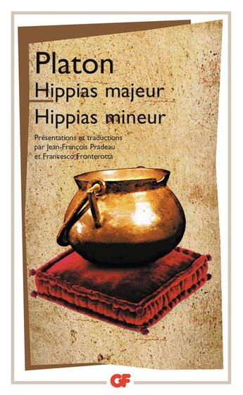 Couverture du livre « Hippias majeur, Hippias mineur » de Platon aux éditions Flammarion