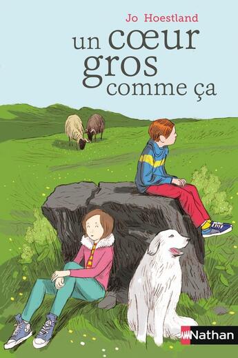 Couverture du livre « Un coeur gros comme ça » de Jo Hoestlandt aux éditions Nathan