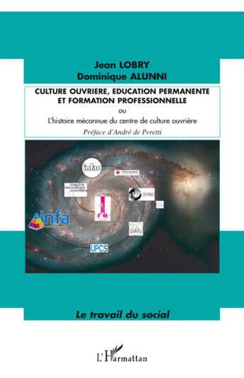 Couverture du livre « Culture ouvrière éducation permanente et formation professionnelle ou l'histoire méconnue du centre de culture ouvrière » de Dominique Alunni et Jean Lobry aux éditions L'harmattan